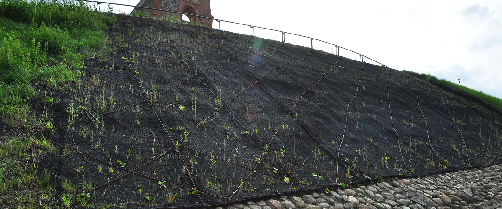 A Priori Source - Geogrid HDPE Slope Protection and Pavement